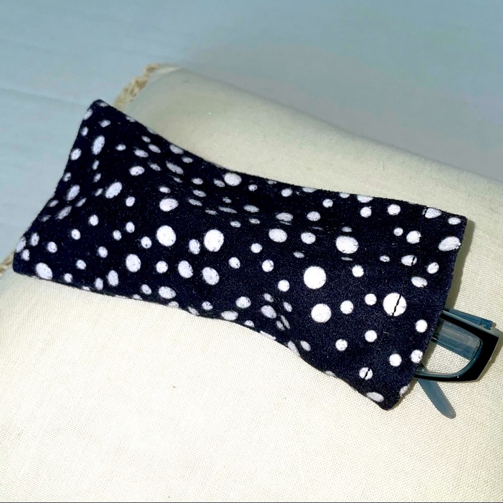 Like-new +2.75 midnight blue & rhinestone readers/glasses with microfiber pouch - Picture 5 of 5
